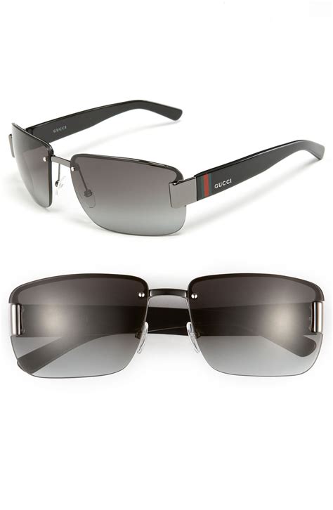 rimless sunglasses gucci|gucci rimless sunglasses for women.